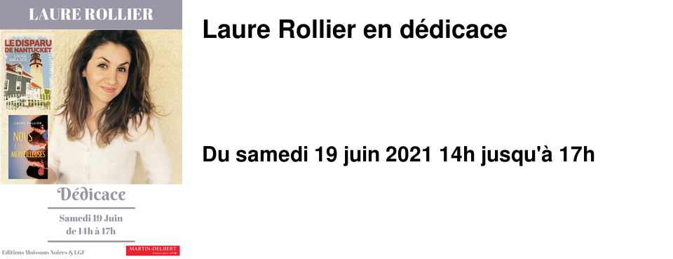 Laure Rollier en d�dicace