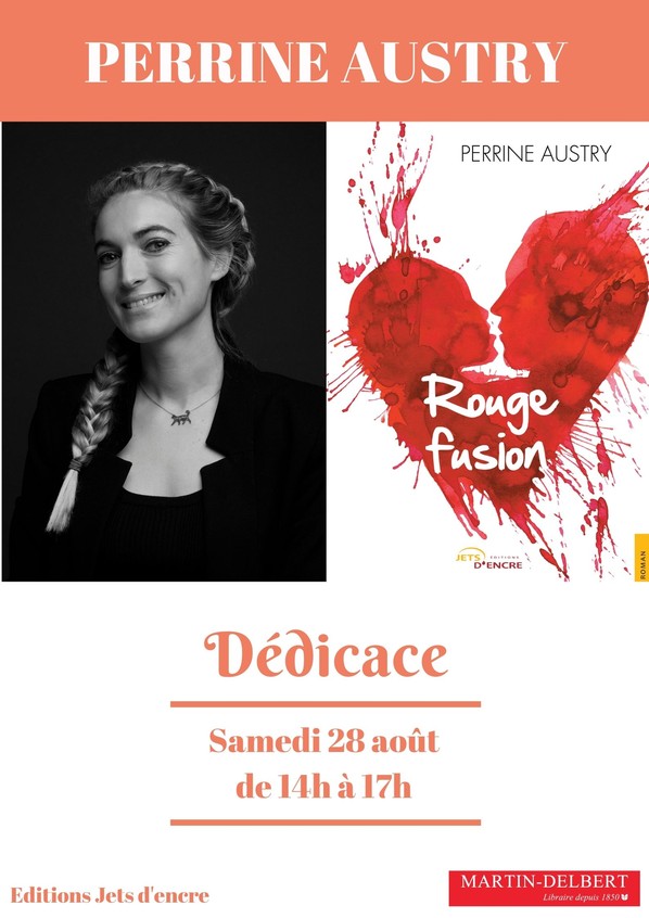 Affiche Perrine Austry en d�dicace le 28/08/21